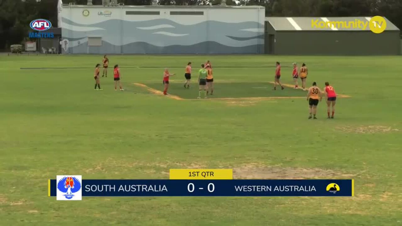 Replay: SA v WA Black (Women 35s) – AFL Masters National Carnival Day 4