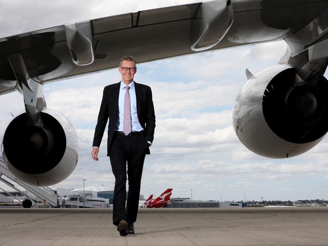 Sydney Airport' CEO Geoff Culbert, on the tarmac airside at Sydney Airport. Wednesday February 21. The Australian / Chris Pavlich