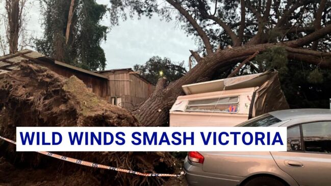 Wild wind hits Victoria – and there's more to come