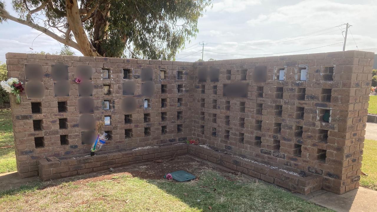 ‘Horrific’: Memorial plaques stolen from Bacchus Marsh cemetery