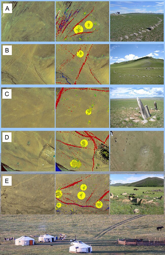 Birds-eye view ... From satellite photograph to on-site surveys, tens of thousands of images were assessed for potential archaeological sites. Source: PLOS ONE