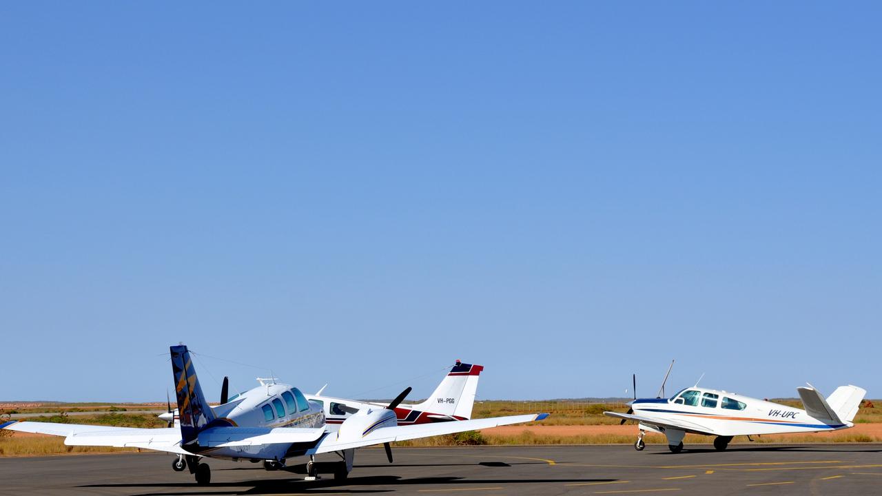 Onslow Airport on a much cooler day in September 2013. Picture: Kim Christian/AAP