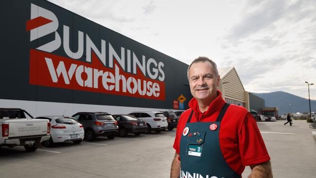 Mike Schneider, managing director of Bunnings, allows a flexible working environment for staff. Picture: Peter Mathew