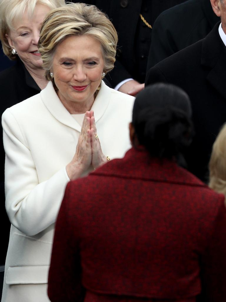 The former US first lady said Hillary Clinton had ‘just been dealt a tough loss’. Picture: Joe Raedle/Getty Images/AFP