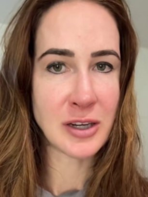 Christine Connell claims she got a sinus infection after her boyfriend farted in her face.
