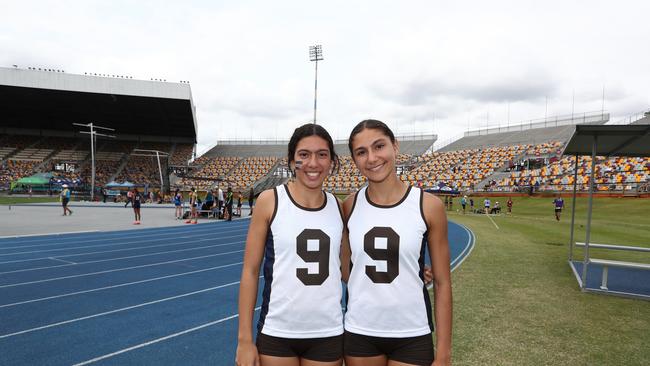 Rhani and Zara Hagan. Picture: Jason O'Brien.