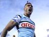 Sharks run away against Bulldogs, but not without a fight