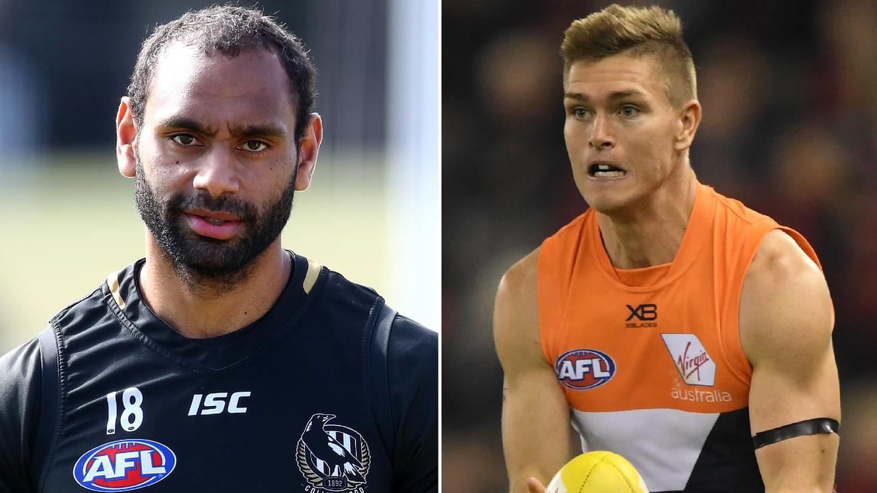 After being dropped for week one of the finals, Travis Varcoe and Adam Tomlinson may not play again for their respective clubs.