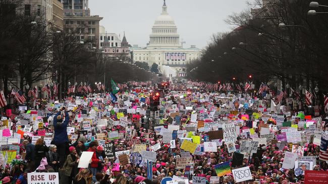 Taylor Swift didn’t attend the Women’s March. That doesn’t give anyone the right to bully her. (Pic: Mario Tama/Getty Images/AFP)