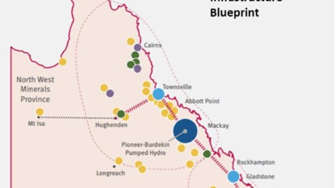 Images from the Initial Statement Advice report into the proposed Borumba Dam pumped hydro plant. A $2.78million marketing splurge to sell the Gympie and Mackay pumped hydro projects is one of a series of campaigns to platform Labor’s key election commitments before its self-­imposed advertising freeze begins this month.