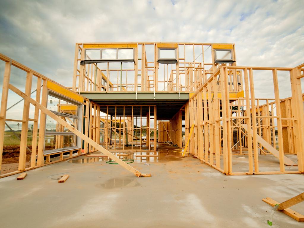 Supply chain issues and labour shortages caused new home builds to drag on for years, as families waited. Picture: iStock