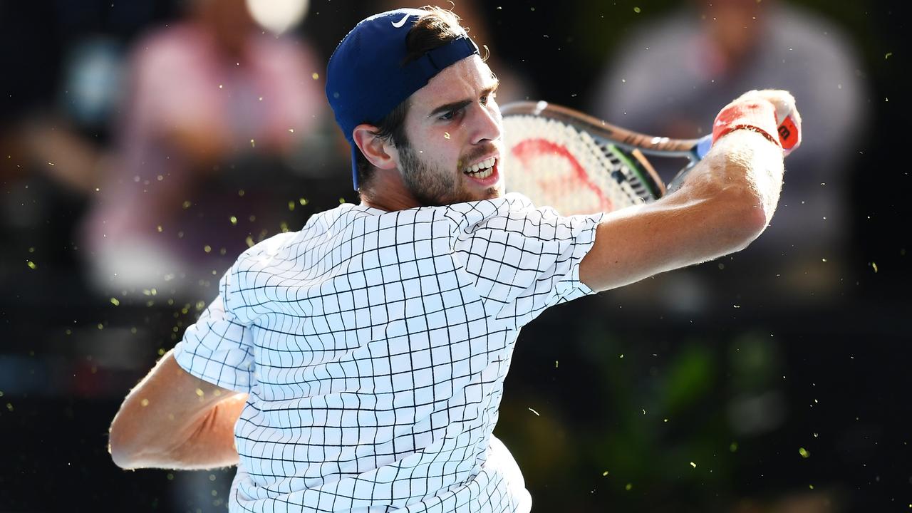 Khachanov has lost his last 21 encounters with top 10 opponents. (Photo by Mark Brake/Getty Images)