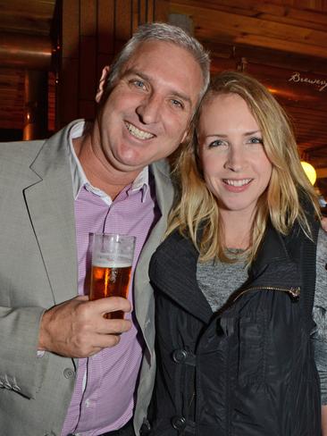 Rob Tomlinson and Amy Kearney at re-opening of The Avenue, Surfers Paradise. Picture: Regina King