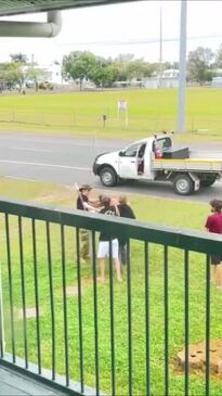 Dramatic footage shows group fight on Dean Street in Berserker