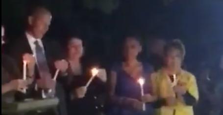 Candlelight Vigils Held Across Las Vegas for Victims of Mass Shooting. Credit - Faecbook/ Carol Woolworth via Storyful