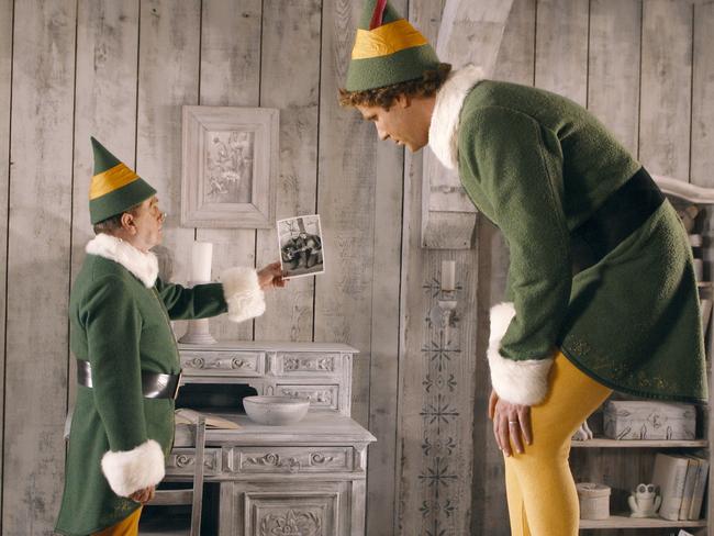 Newhart and Will Ferrell in Elf.