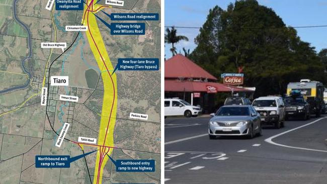 Work on the long-awaited Tiaro Bypass will not start until the back half of 2025 at the very earliest, with the state Transport Department confirming detailed designs for the $336m project are still not yet finished.