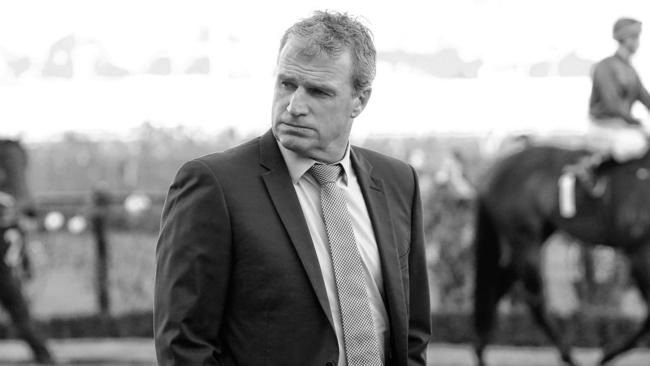 Trainer Darren Weir at the Silver Bowl Final series-Race 8 at Flemington. Saturday, July 9. 2016. Picture: David Crosling