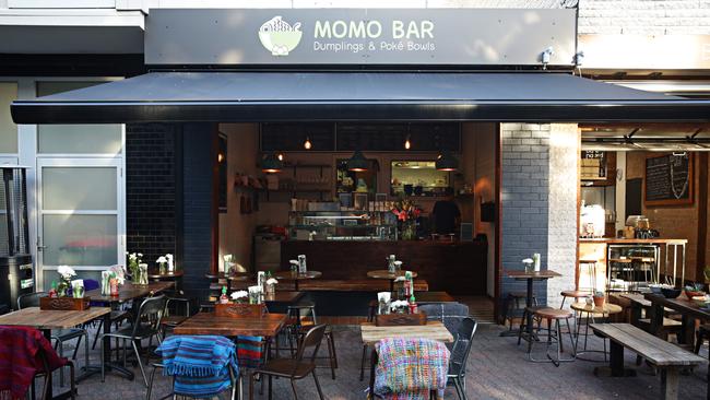 Manly Momo Bar is in Market Lane. Photo Adam Yip.