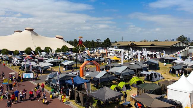 The Victorian Caravan, Camping and Touring Supershow will take over the Melbourne Showgrounds from February 20-25. Picture: Supplied