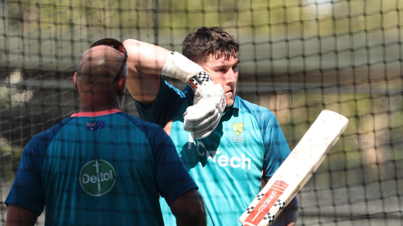 Matt Renshaw in the Adelaide Oval next on Tuesday. Picture: Sarah Reed/Getty Images