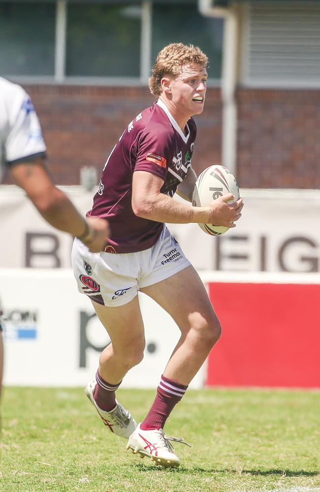 Jesse Rafferty. Logan Magpies V Burliegh Bears at UAA Park in the Mal Meninga Cup. Picture: Glenn Campbell