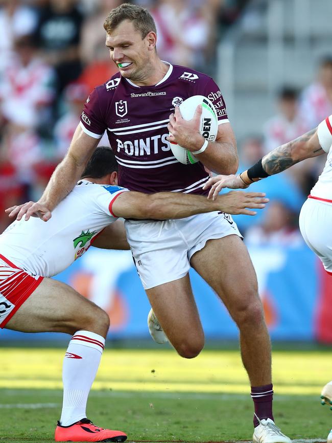 NRL 2024 RD04 ST. GEORGE ILLAWARRA DRAGONS V MANLY-WARRINGAH SEA EAGLES – TOM TRBOJEVIC