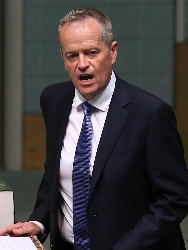 Opposition Leader Bill Shorten. Picture Kym Smith