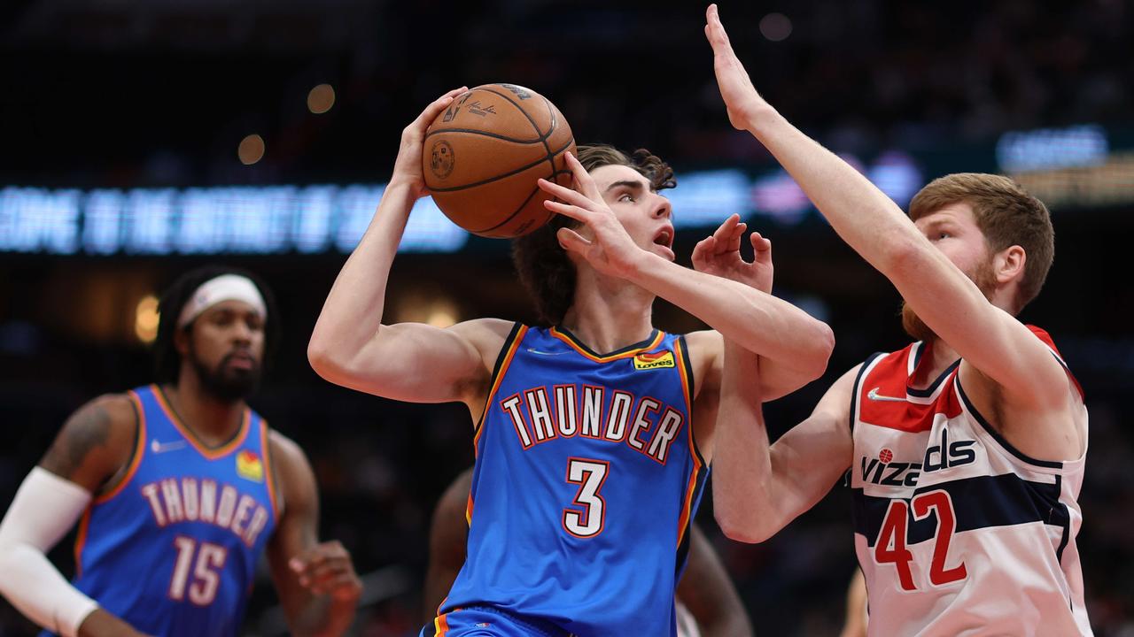 Statistik Josh Giddey, OKC Thunder v Washington Wizards, skor, hasil, pembaruan, sorotan, video