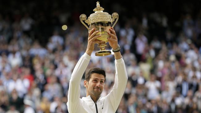 Novak Djokovic beat Roger Federer in a five-hour Wimb,edon classic