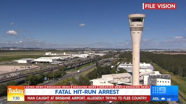 Man arrested at Brisbane Airport following fatal NSW car crash (The Today Show)