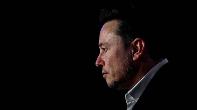 X chief executive Elon Musk criticised Australia’s eSafety Commissioner. Picture: Sergei Gapon/AFP