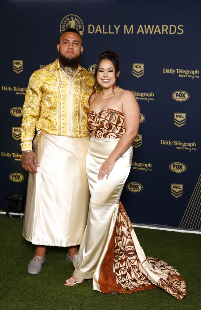 Addin Fonua-Blake and Ana Fonua-Blake. Picture: Jonathan Ng