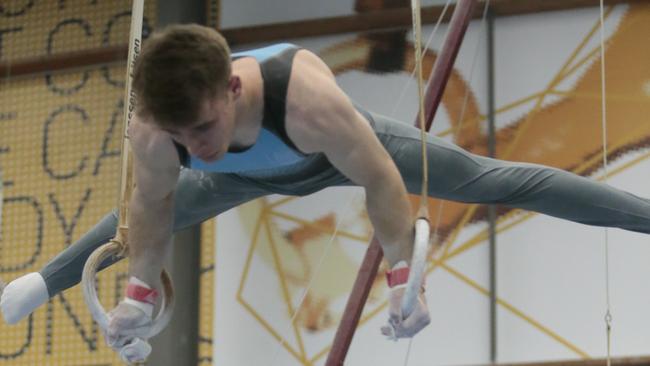 Young gymnast Jack Hall. Picture: Supplied.