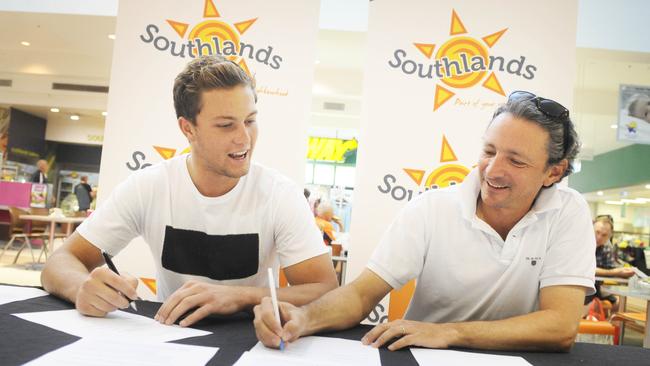 Penrith Panther Matt Moylan, Mark Hovey. announced as ambassador for Southlands