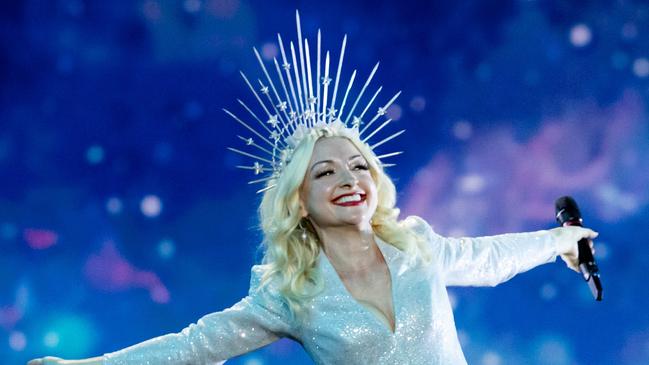 Miller-Heidke in Tel Aviv. Picture: Getty Images