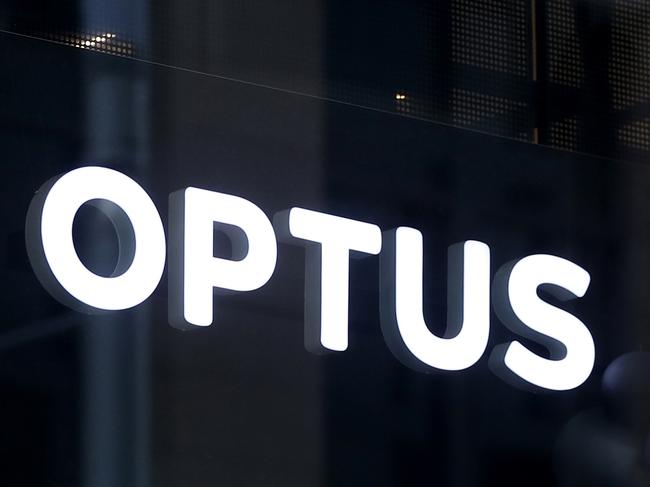 SYDNEY, AUSTRALIA - OCTOBER 05: The Optus logo and slogan are displayed outside a store on October 05, 2022 in Sydney, Australia. The identification details of 9.8 million customers of the Telecommunications operator Optus was stolen in a data breach last week, one of the largest data breaches to occur in Australia. (Photo by Brendon Thorne/Getty Images)