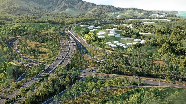 Artist impressions of how the Coffs Harbour Bypass will look. Picture: Roads and Maritime Services