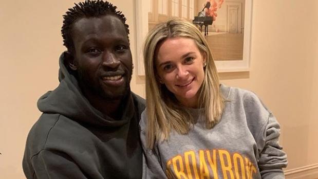 Majak Daw and partner Emily McKay have announced their baby news on Instagram.