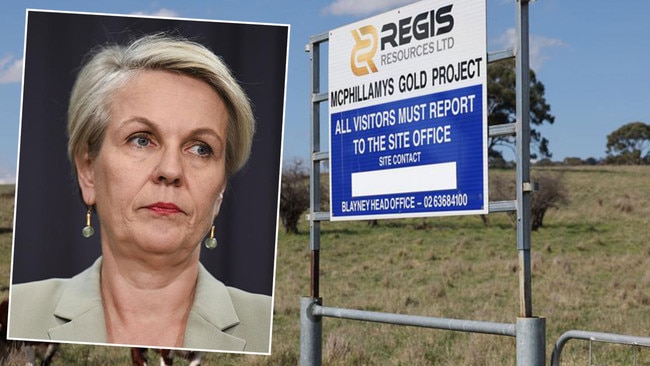 Tanya Plibersek only sought advice on the legal status of a public road impacted by her eleventh-hour ban on a mine site following inquiries from The Daily Telegraph