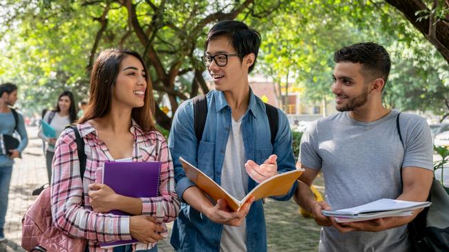 Overseas student numbers at universities have soared. Picture: iStock