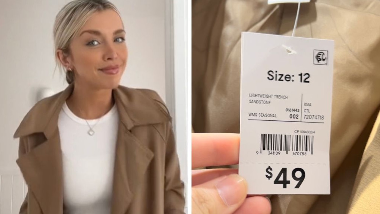 Shoppers obsessed with Kmart s 49 trench coat news