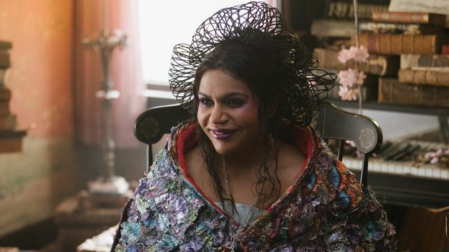 Mindy Kaling is Mrs Who in a scene from Disney film A Wrinkle In Time.