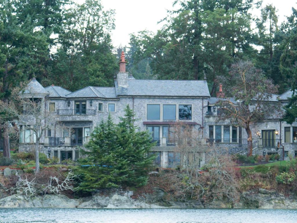 The former Canada residence of Prince Harry and Meghan. Picture: AFP