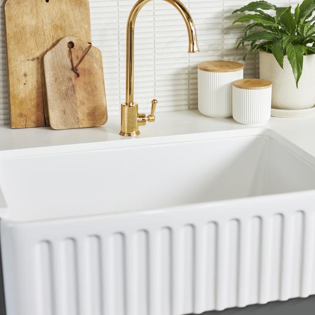 The Butler sink makes washing up almost enjoyable.