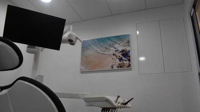 One of the rooms in the new White Sands Dental surgery.