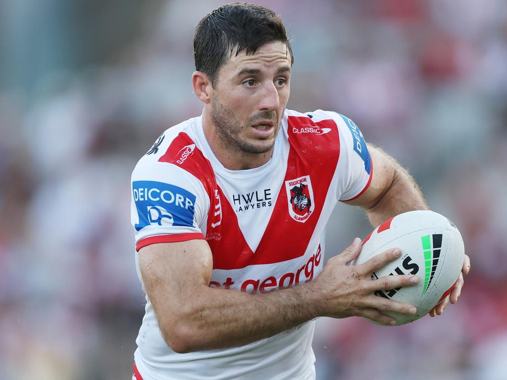 Ben Hunt is now reportedly wanting to stick strong with the Dragons. Picture: Mark Metcalfe/Getty Images