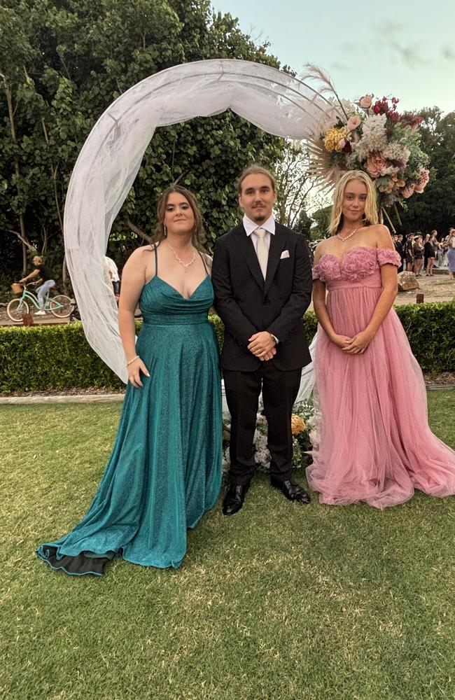 Students from Hervey Bay State High School have celebrated their formal.