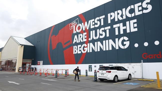 Bunnings has restructured its senior executive ranks after the sudden departure of its chief operations officer only a year into his role. Picture: Getty Images