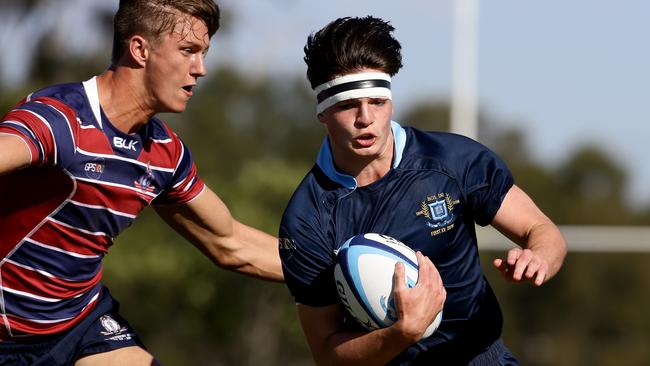 Ben Hains will skipper Brisbane Grammar. Picture: AAP/David Clark